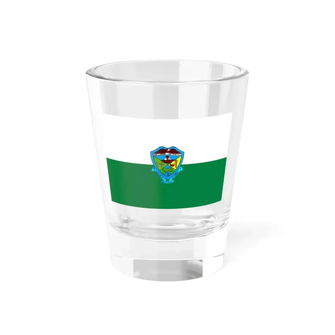 Flag of Zamora Ecuador (Ecuador) Shot Glass 1.5oz 1.5oz - Go Mug Yourself