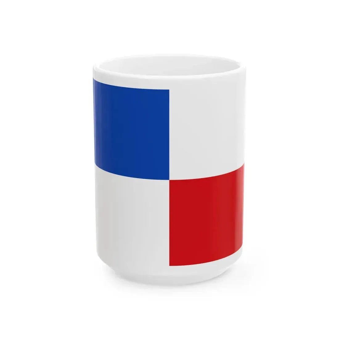 Flag of Zandhoven (Belgium) White Coffee Mug 15oz - Go Mug Yourself