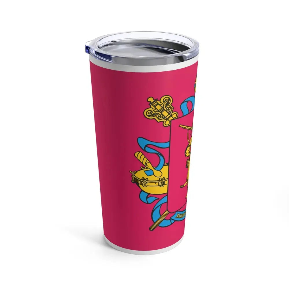 Flag of Zaporizhzhia Oblast Ukraine - Tumbler 20oz - Go Mug Yourself