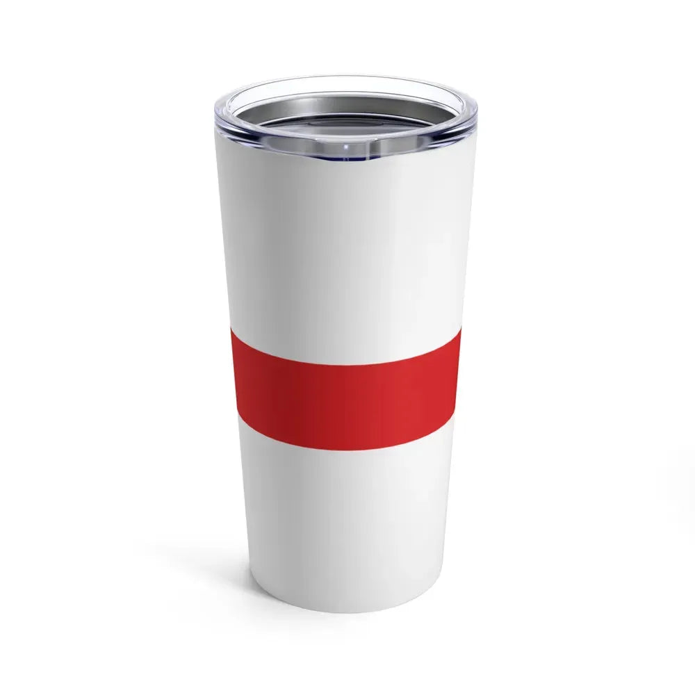 Flag of Zaragoza Spain - Tumbler 20oz - Go Mug Yourself