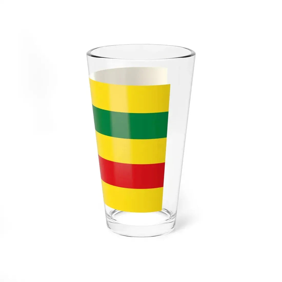 Flag of Zaruma (Ecuador) Pint Glass 16oz - Go Mug Yourself