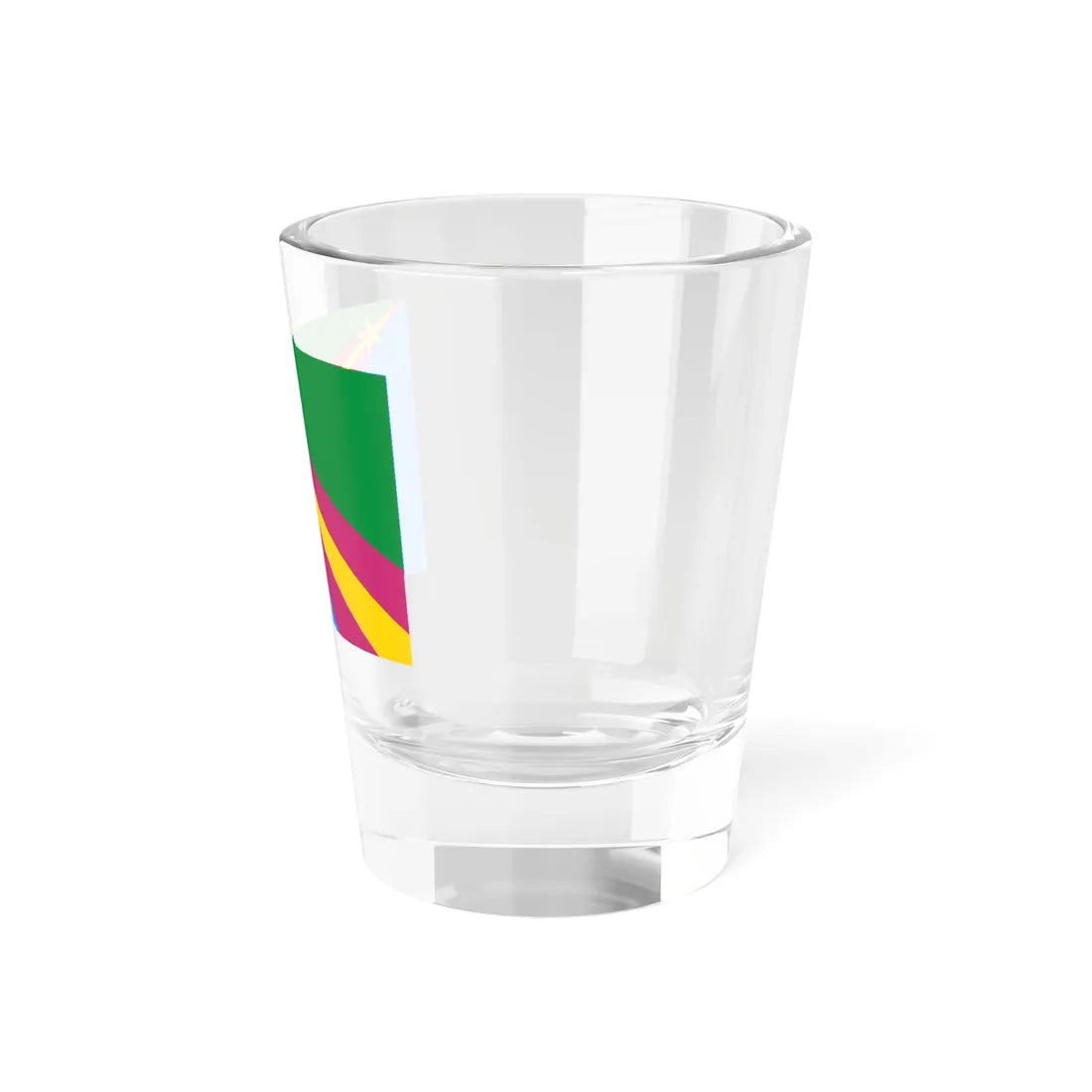 Flag of Zavolzhsk rayon Ivanovo oblast (Russia) Shot Glass 1.5oz - Go Mug Yourself