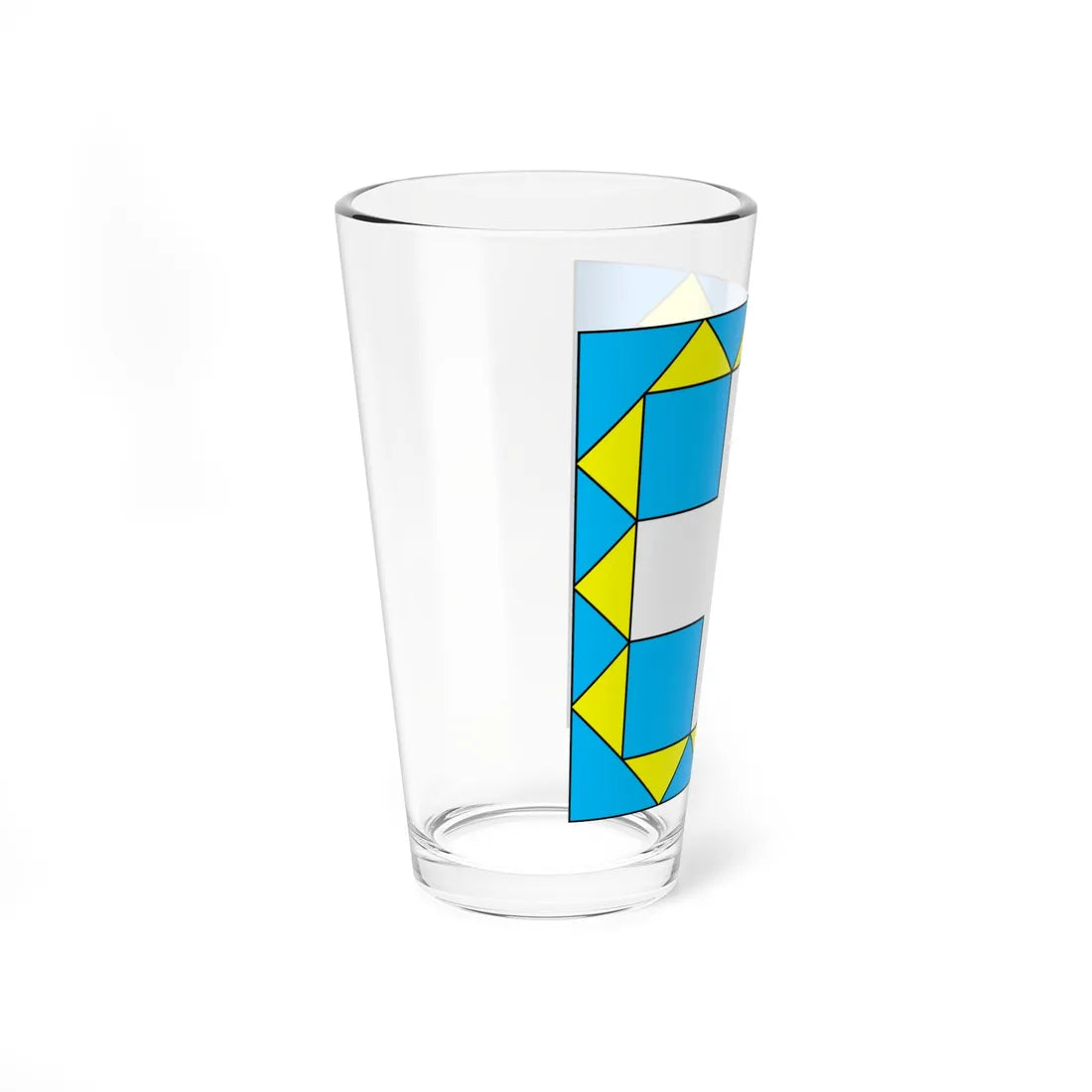 Flag of Zbarazh (Ukraine) Pint Glass 16oz - Go Mug Yourself