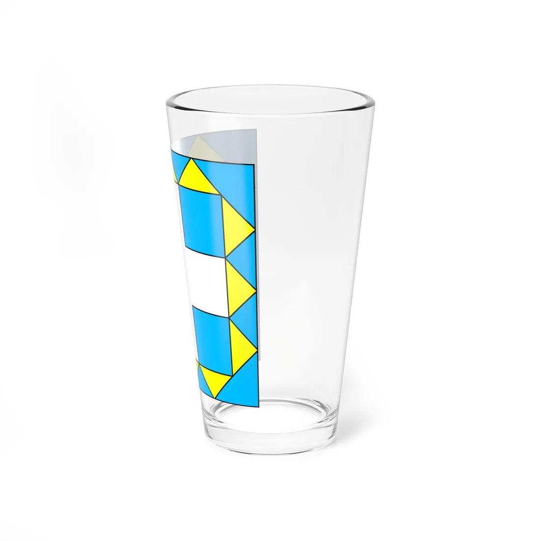 Flag of Zbarazh (Ukraine) Pint Glass 16oz - Go Mug Yourself