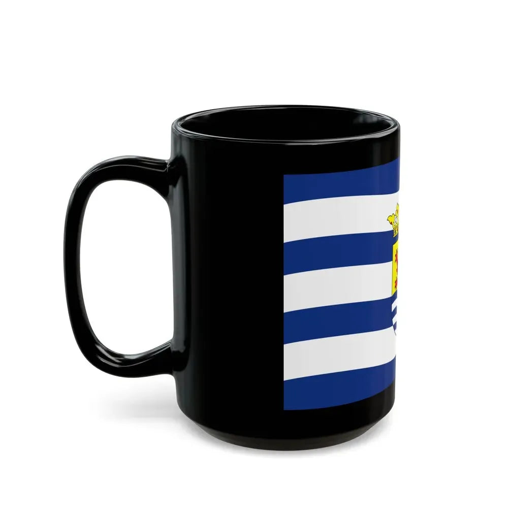 Flag of Zeeland Netherlands - Black Coffee Mug - Go Mug Yourself