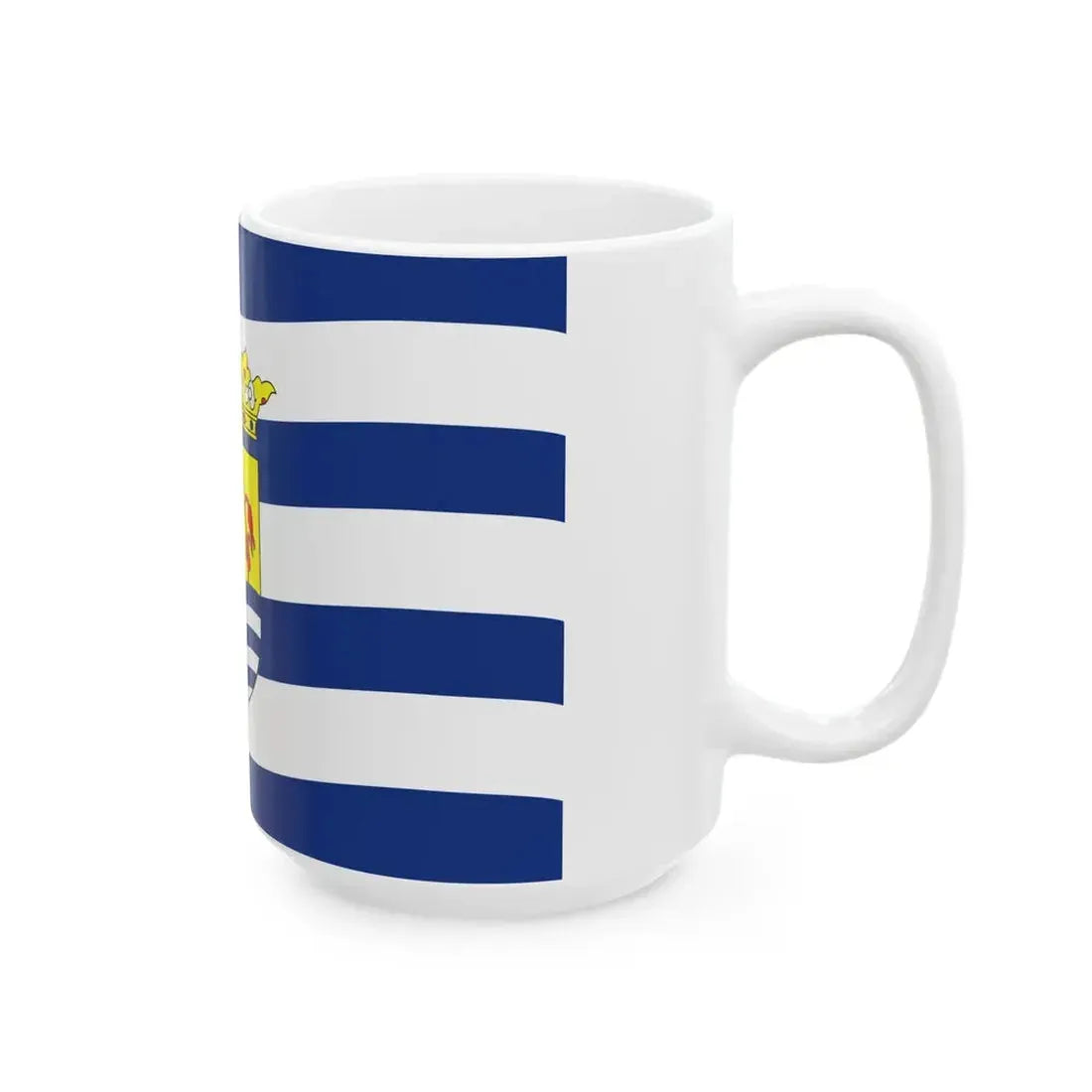 Flag of Zeeland (Netherlands) White Coffee Mug - Go Mug Yourself