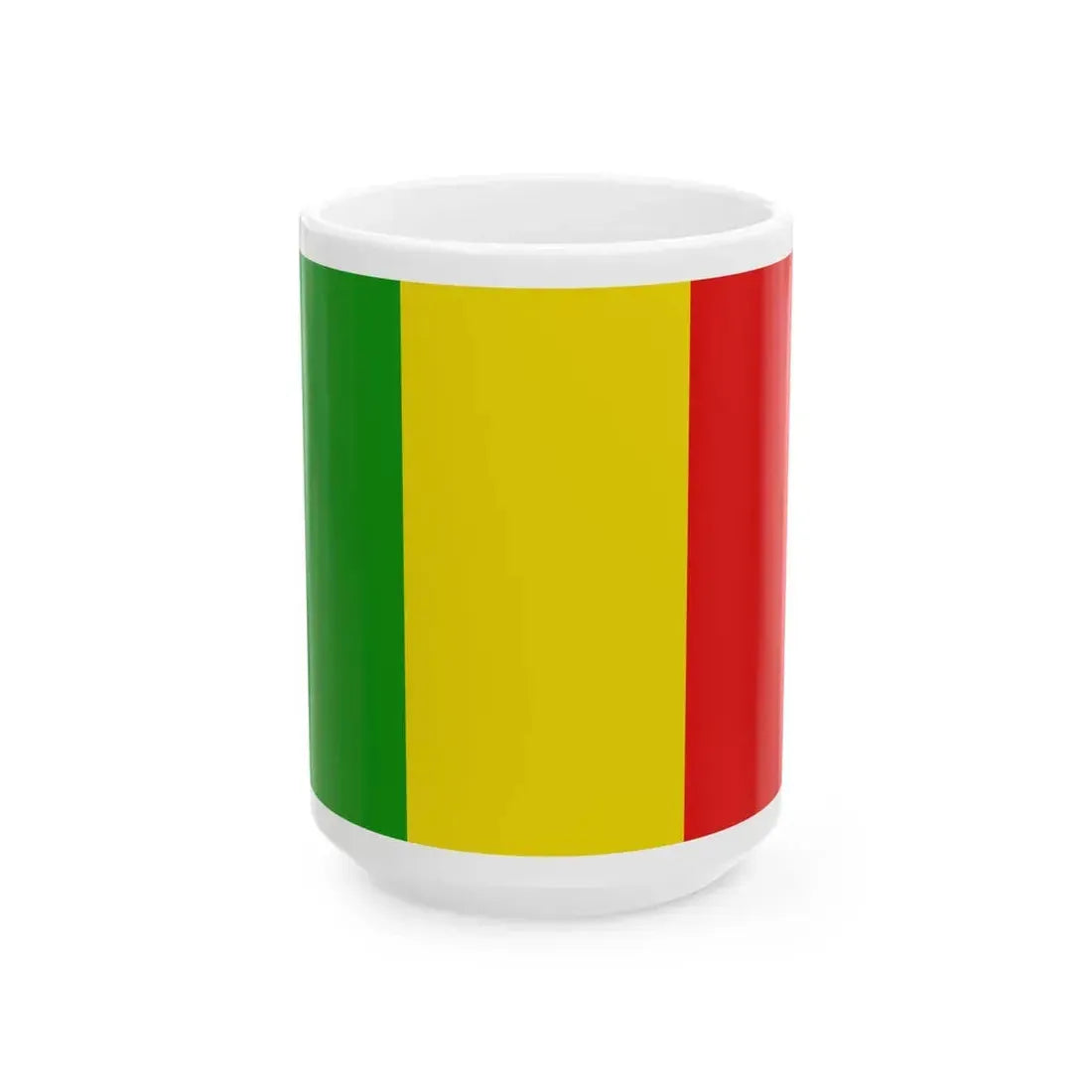 Flag of Zele (Belgium) White Coffee Mug 15oz - Go Mug Yourself