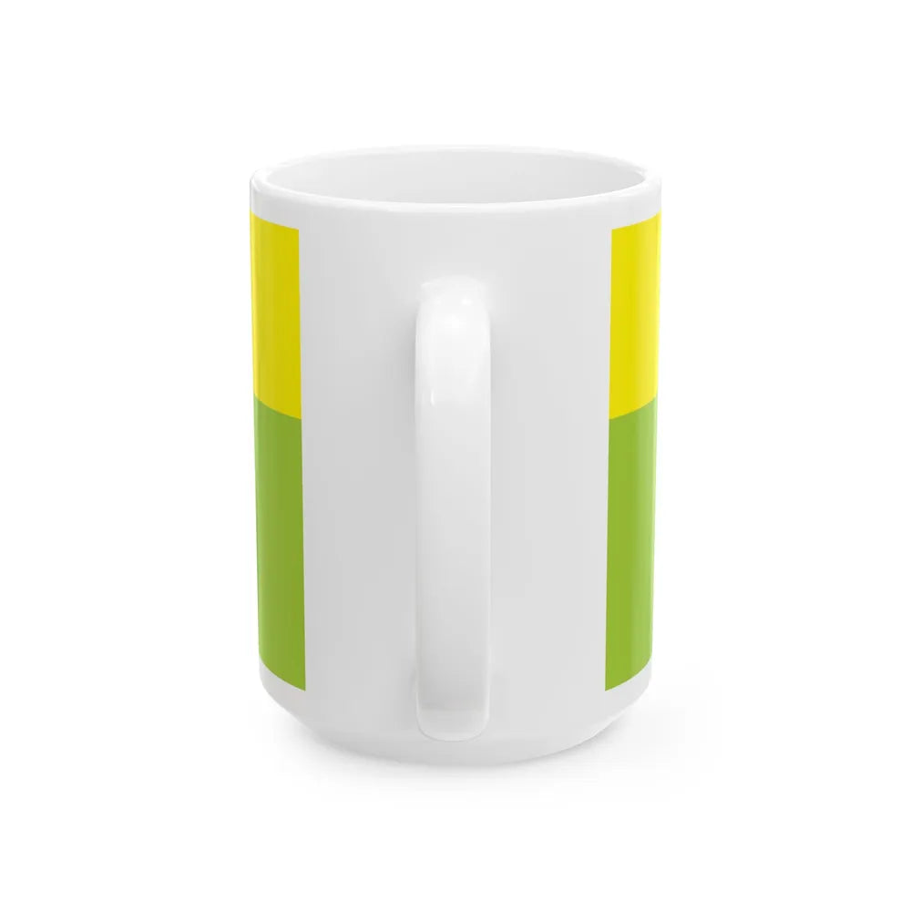 Flag of Zenica (Bosnia and Herzegovina) White Coffee Mug - Go Mug Yourself