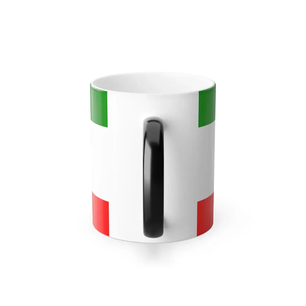 Flag of Zenica Doboj Canton Bosnia and Herzegovina - Color Changing Coffee Mug - Go Mug Yourself