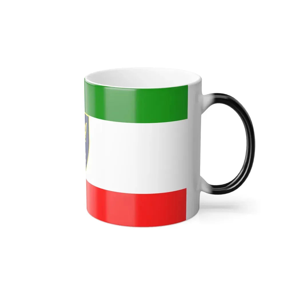 Flag of Zenica Doboj Canton Bosnia and Herzegovina - Color Changing Coffee Mug - Go Mug Yourself