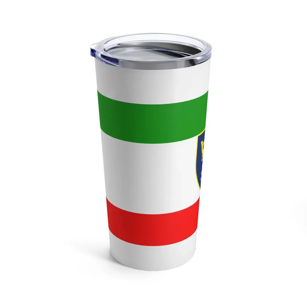 Flag of Zenica Doboj Canton Bosnia and Herzegovina - Tumbler 20oz - Go Mug Yourself