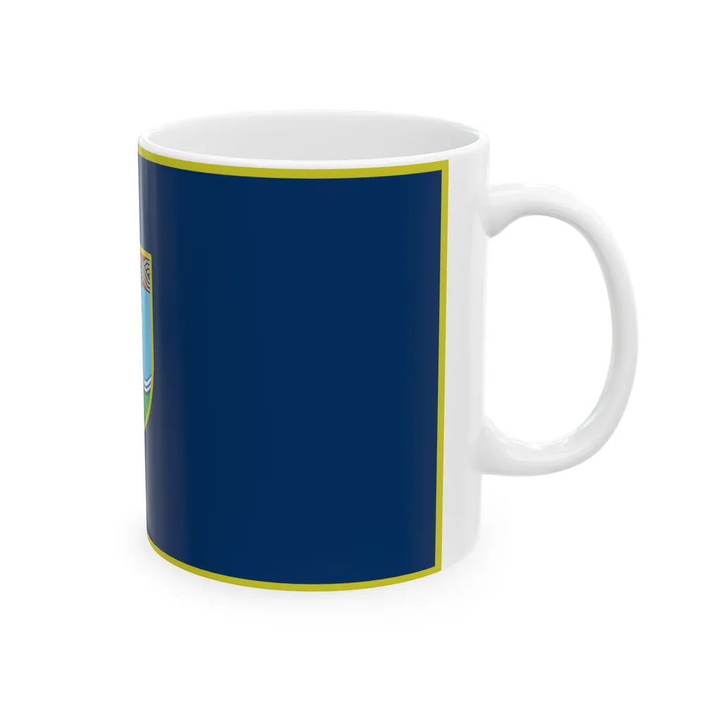 Flag of Zepce (Bosnia and Herzegovina) White Coffee Mug - Go Mug Yourself