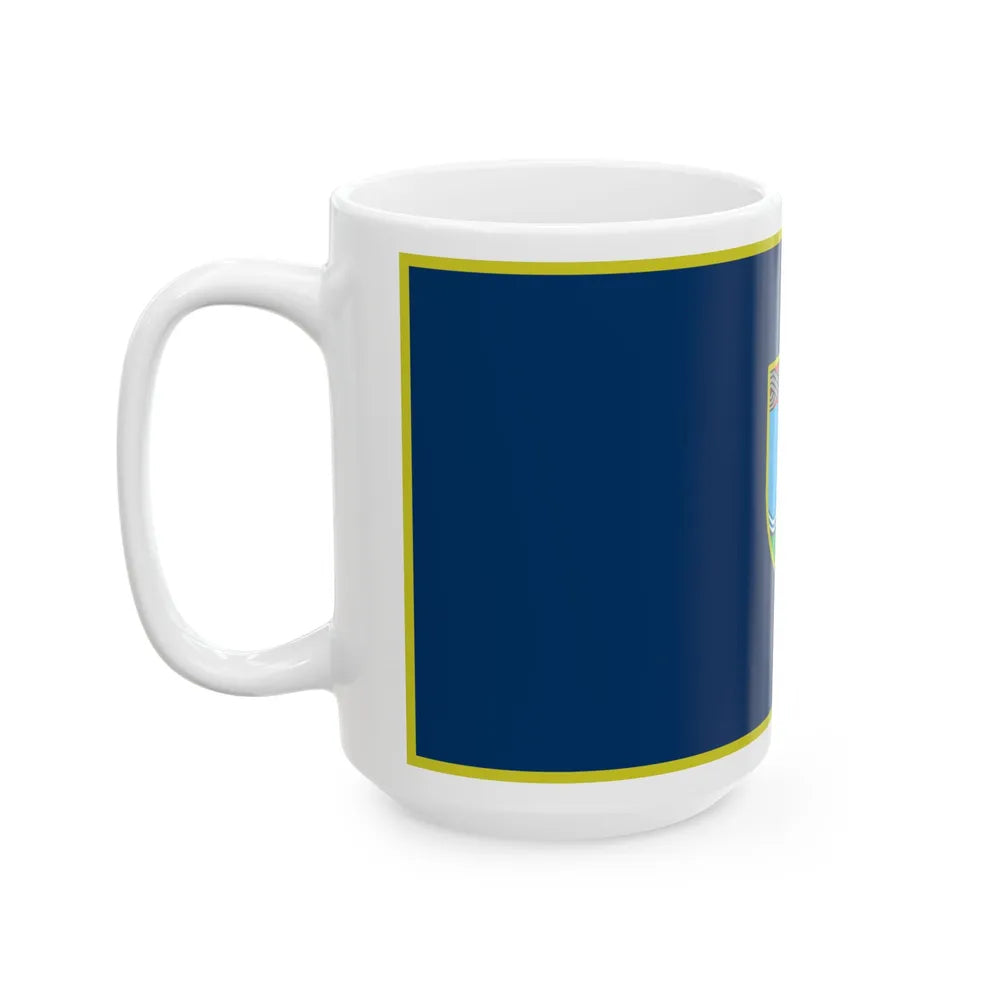 Flag of Zepce (Bosnia and Herzegovina) White Coffee Mug - Go Mug Yourself