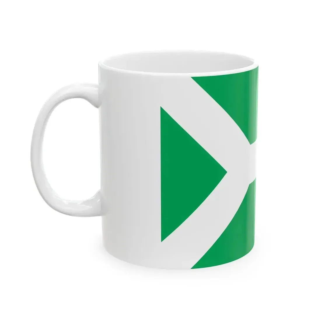 Flag of Zestafoni Municipality (Georgia) White Coffee Mug - Go Mug Yourself