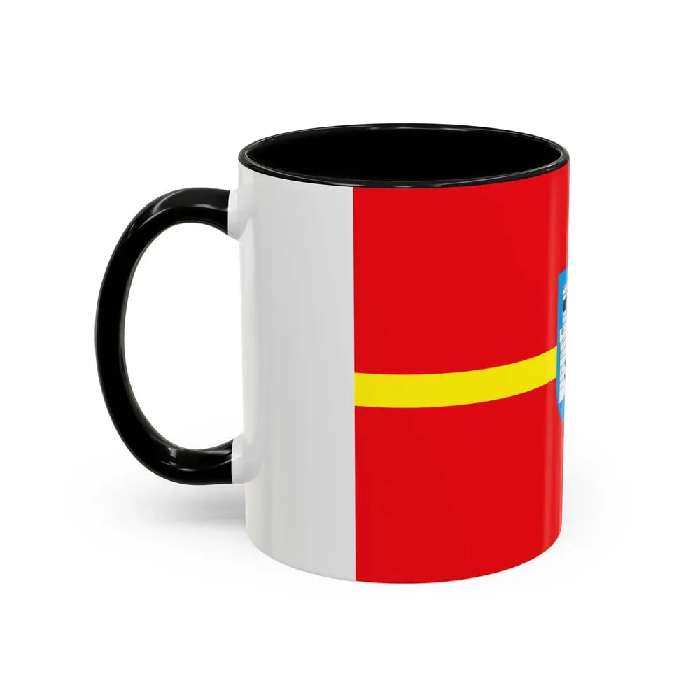 Flag of Zhytomyr Oblast Ukraine - Accent Coffee Mug - Go Mug Yourself