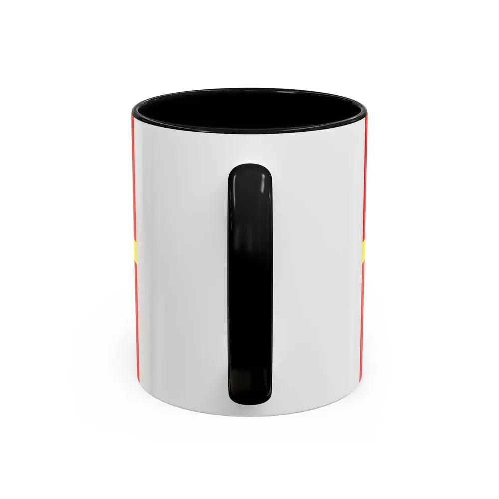 Flag of Zhytomyr Oblast Ukraine - Accent Coffee Mug - Go Mug Yourself