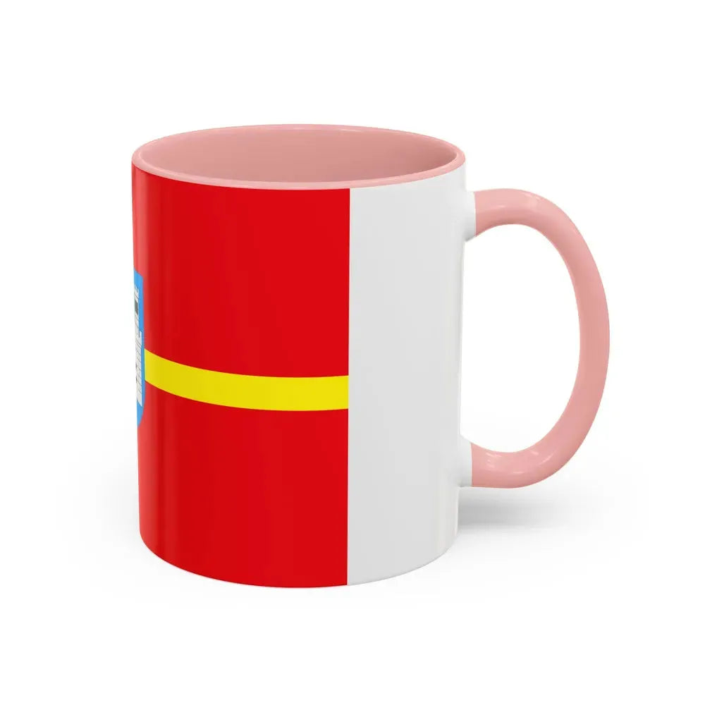 Flag of Zhytomyr Oblast Ukraine - Accent Coffee Mug - Go Mug Yourself