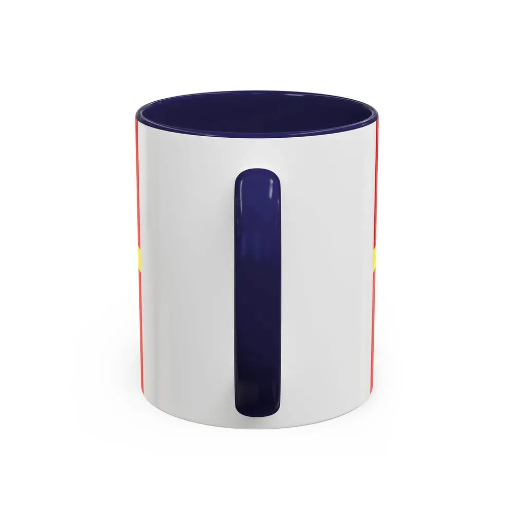 Flag of Zhytomyr Oblast Ukraine - Accent Coffee Mug - Go Mug Yourself