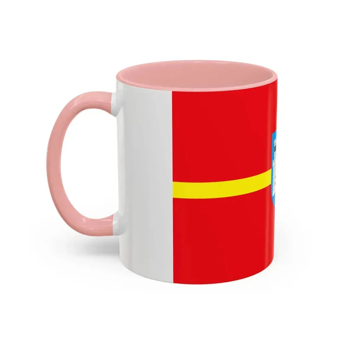 Flag of Zhytomyr Oblast Ukraine - Accent Coffee Mug - Go Mug Yourself
