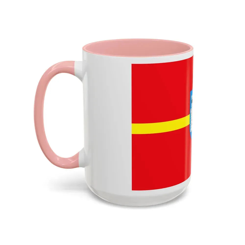 Flag of Zhytomyr Oblast Ukraine - Accent Coffee Mug - Go Mug Yourself