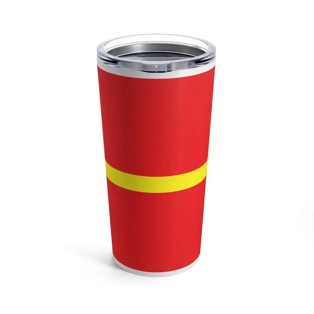 Flag of Zhytomyr Oblast Ukraine - Tumbler 20oz - Go Mug Yourself