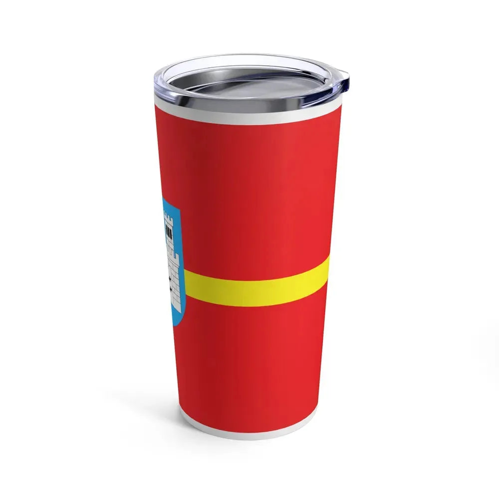 Flag of Zhytomyr Oblast Ukraine - Tumbler 20oz - Go Mug Yourself