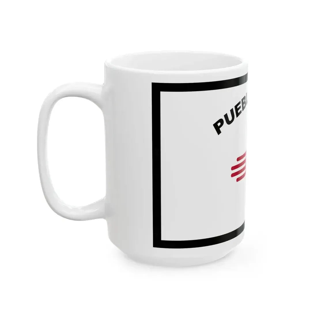 Flag of Zia Pueblo (Mexico) White Coffee Mug - Go Mug Yourself