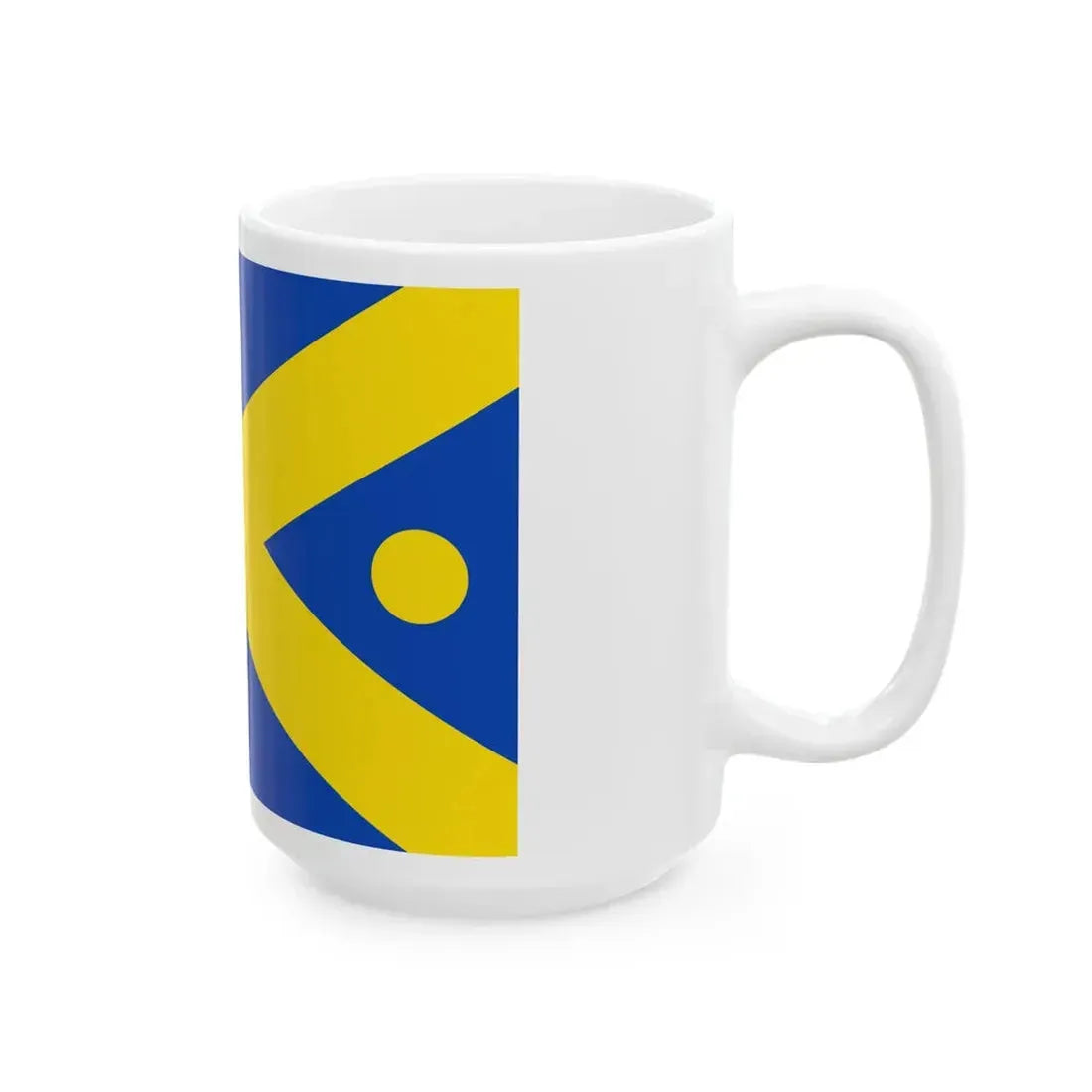 Flag of Zingem (Belgium) White Coffee Mug - Go Mug Yourself