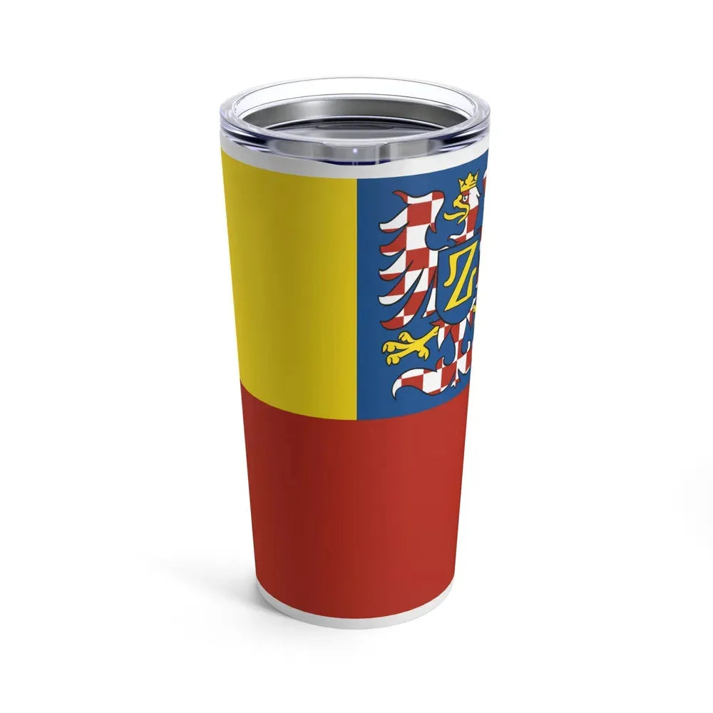 Flag of Znojmo Czech Republic - Tumbler 20oz - Go Mug Yourself