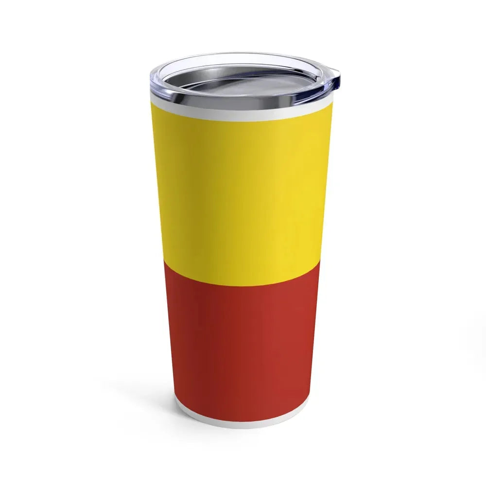 Flag of Znojmo Czech Republic - Tumbler 20oz - Go Mug Yourself