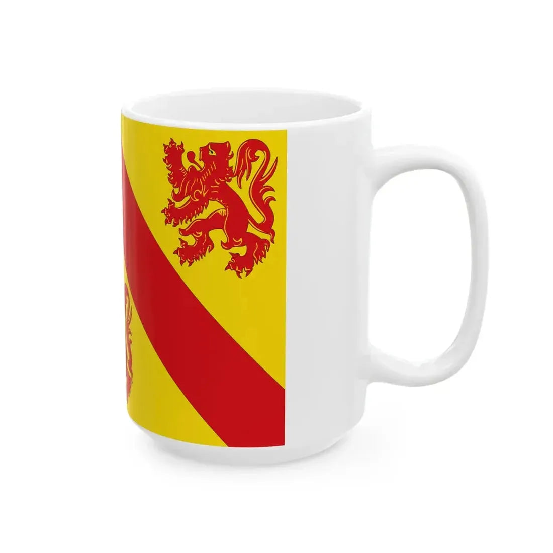Flag of Zoersel (Belgium) White Coffee Mug - Go Mug Yourself