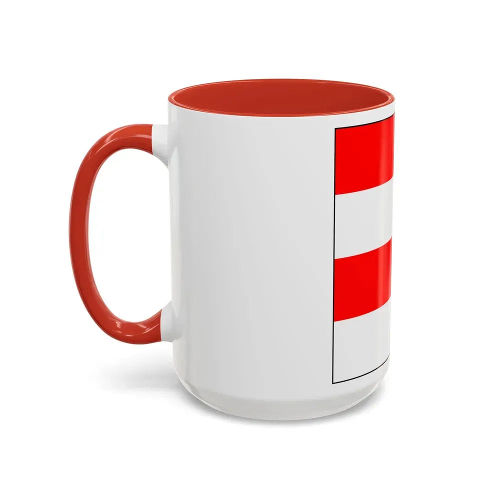 Flag of Zofingen Switzerland - Accent Coffee Mug - Go Mug Yourself