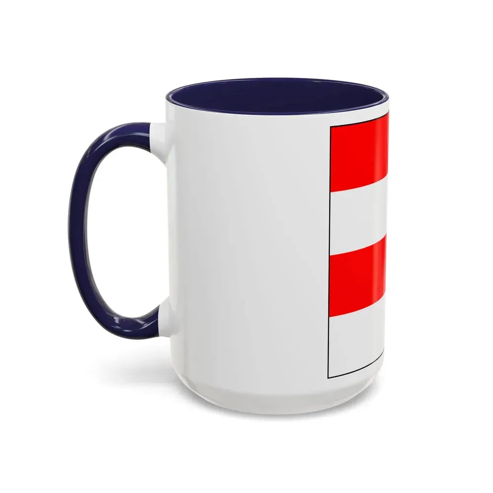 Flag of Zofingen Switzerland - Accent Coffee Mug - Go Mug Yourself