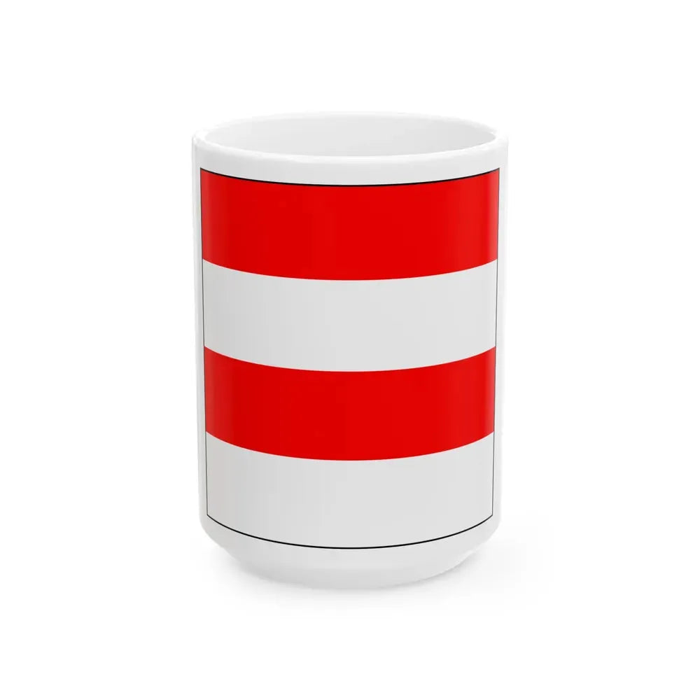Flag of Zofingen Switzerland - White Coffee Mug 15oz - Go Mug Yourself