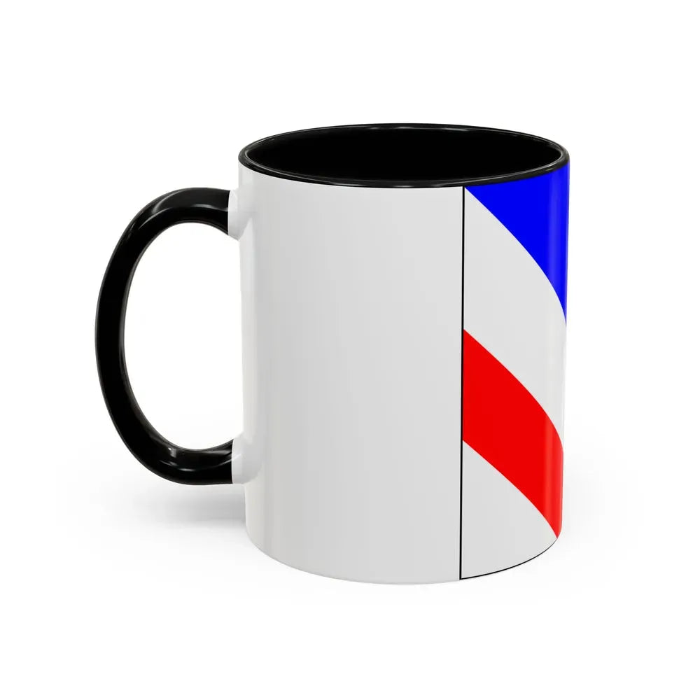 Flag of Zollikon Switzerland - Accent Coffee Mug - Go Mug Yourself