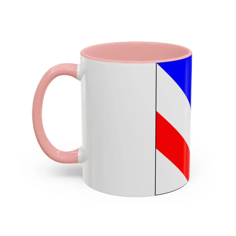 Flag of Zollikon Switzerland - Accent Coffee Mug - Go Mug Yourself