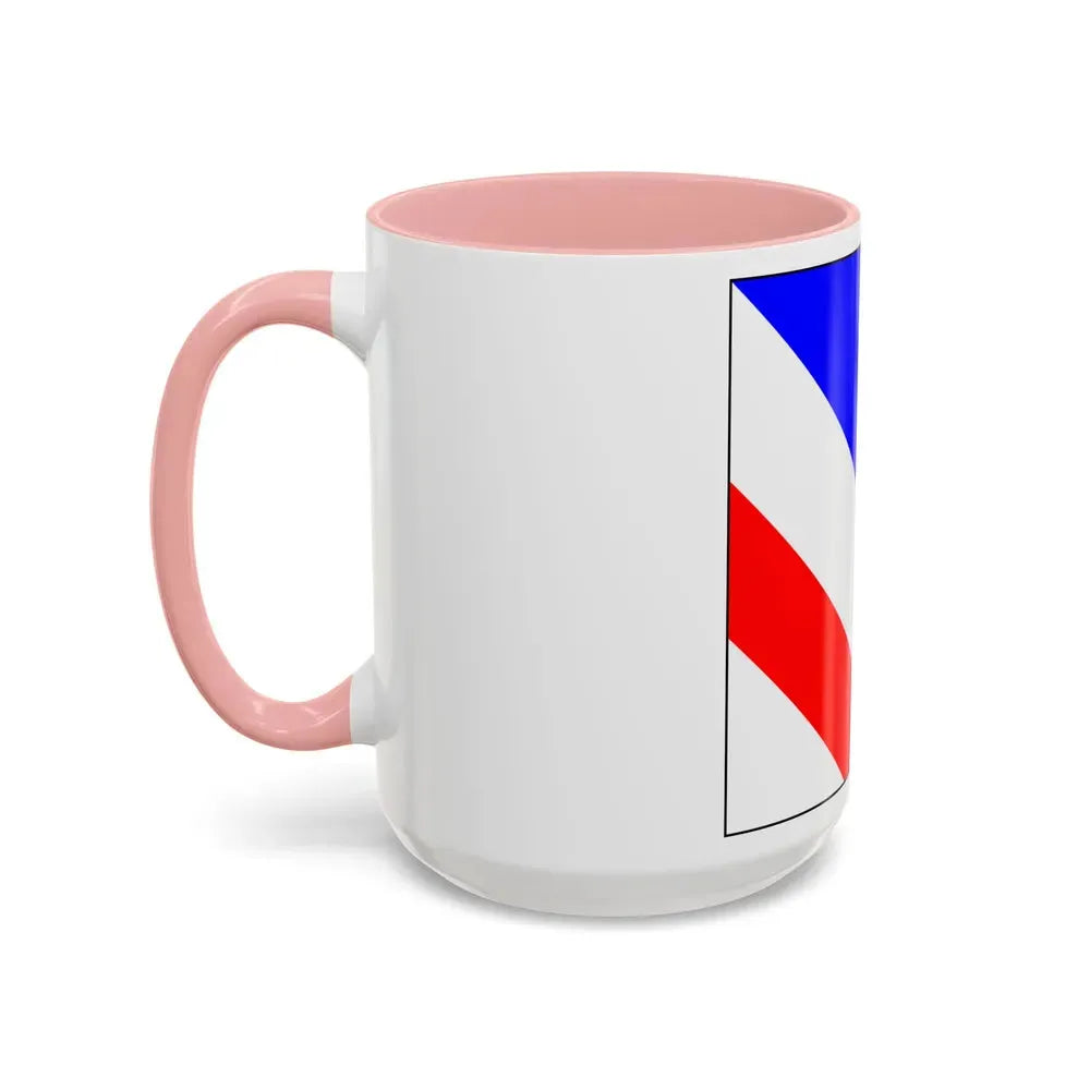 Flag of Zollikon Switzerland - Accent Coffee Mug - Go Mug Yourself
