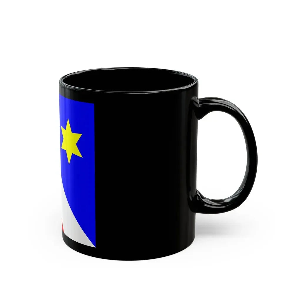 Flag of Zollikon Switzerland - Black Coffee Mug - Go Mug Yourself