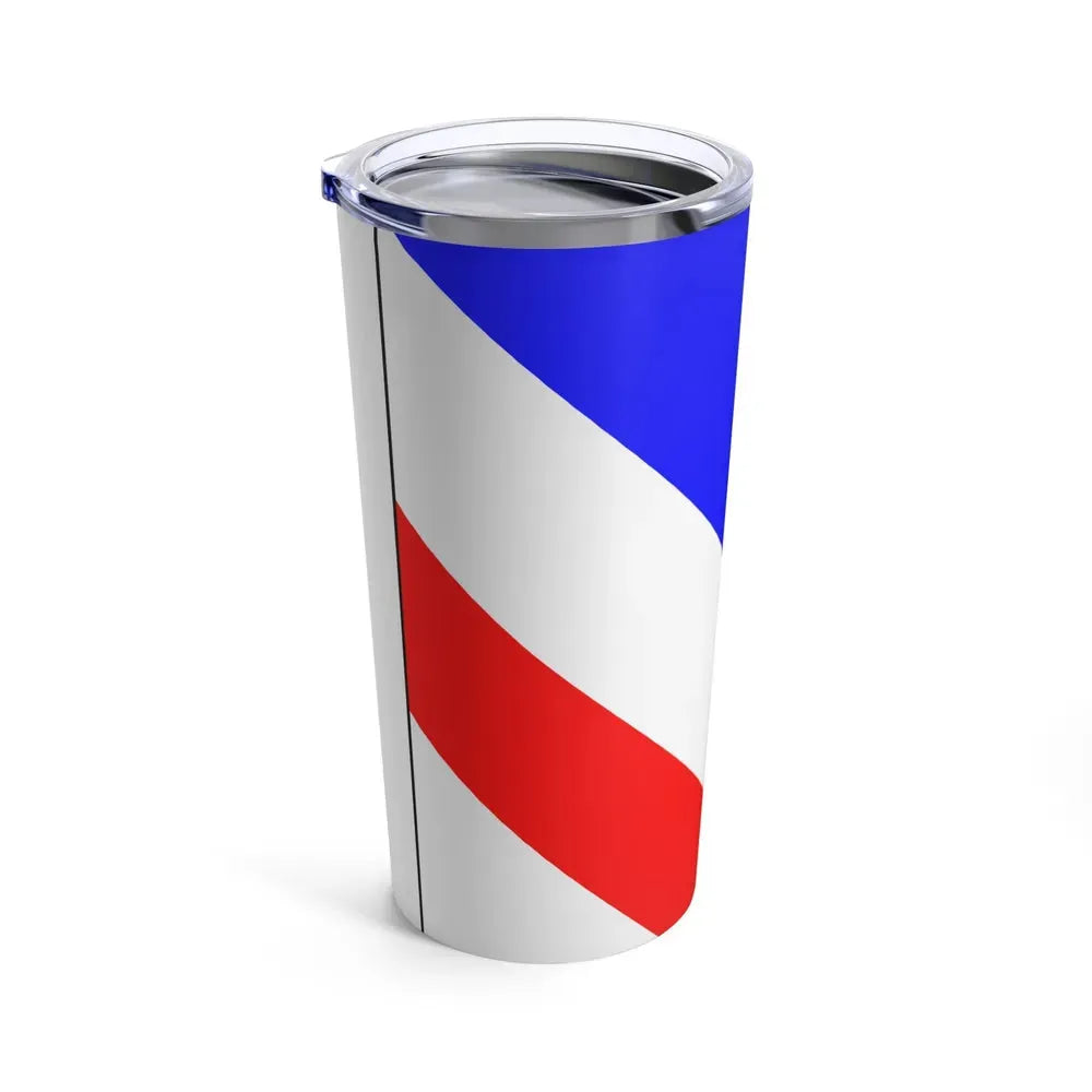 Flag of Zollikon Switzerland - Tumbler 20oz - Go Mug Yourself