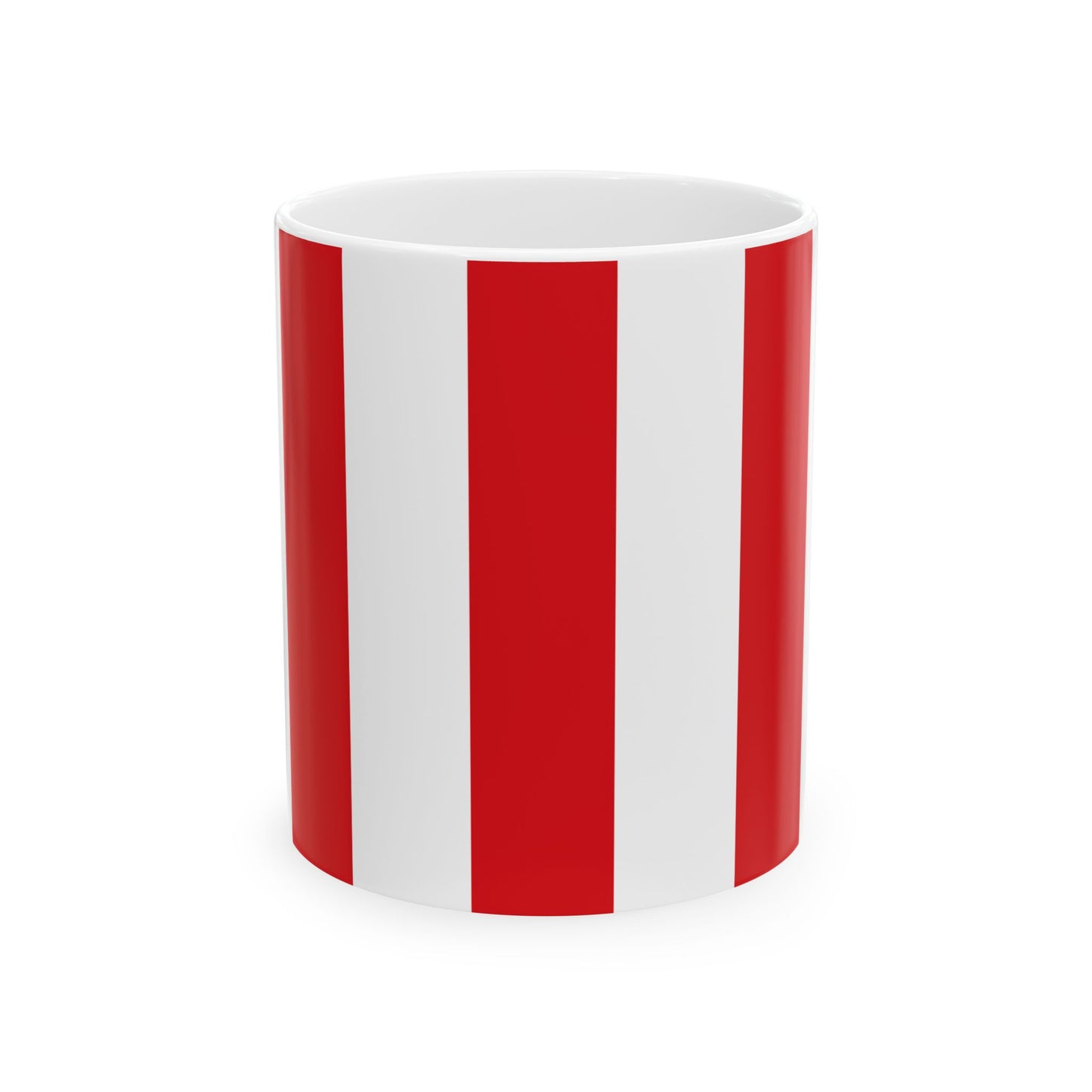 Flag of Zomergem (Belgium) White Coffee Mug-11oz-Go Mug Yourself