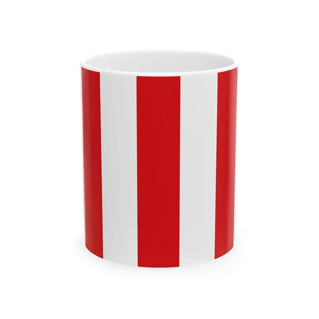 Flag of Zomergem (Belgium) White Coffee Mug 11oz - Go Mug Yourself