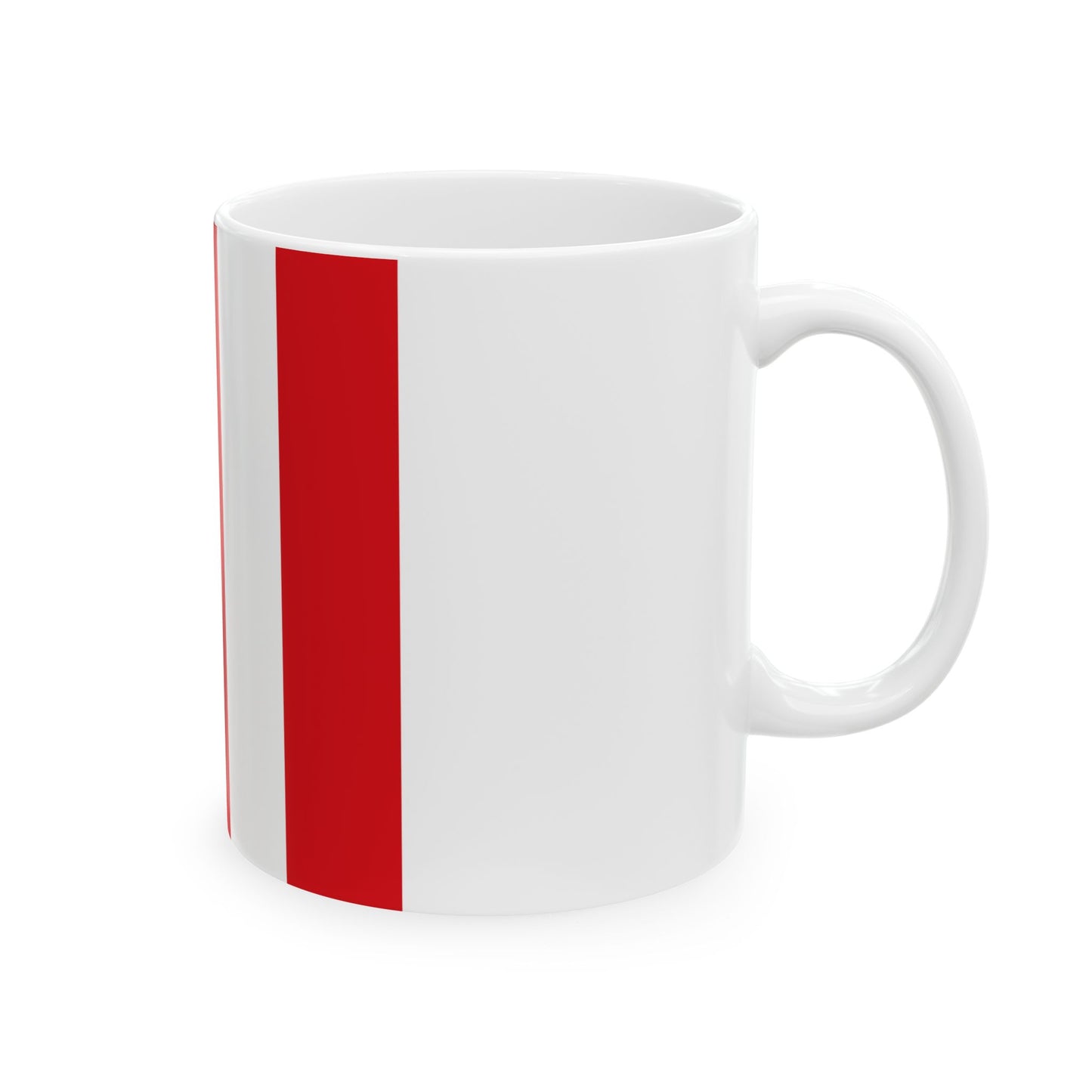 Flag of Zomergem (Belgium) White Coffee Mug-Go Mug Yourself