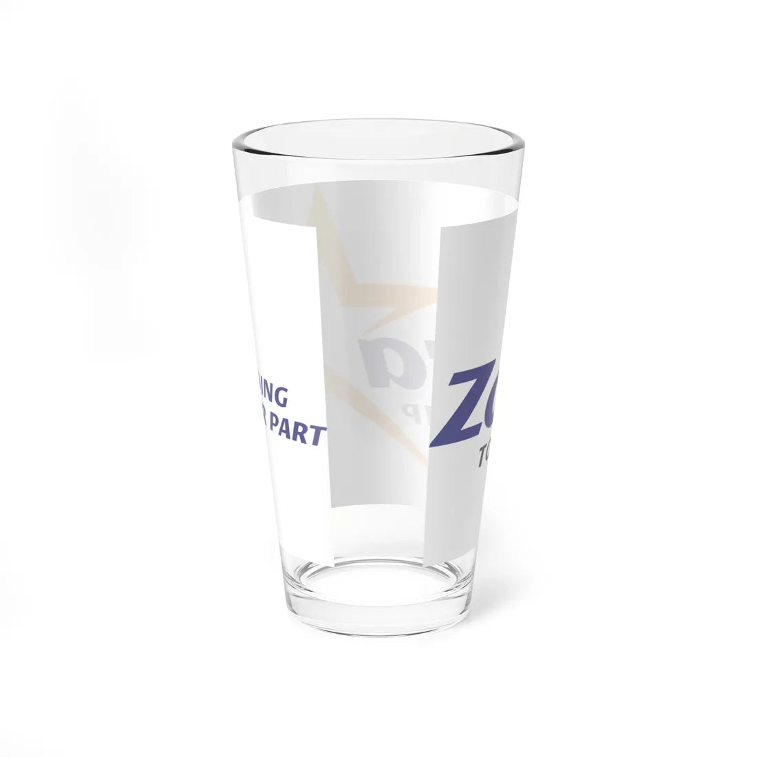 Flag of Zorra Township Canada (Canada) Pint Glass 16oz - Go Mug Yourself