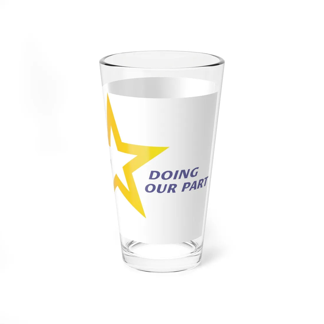 Flag of Zorra Township Canada (Canada) Pint Glass 16oz - Go Mug Yourself