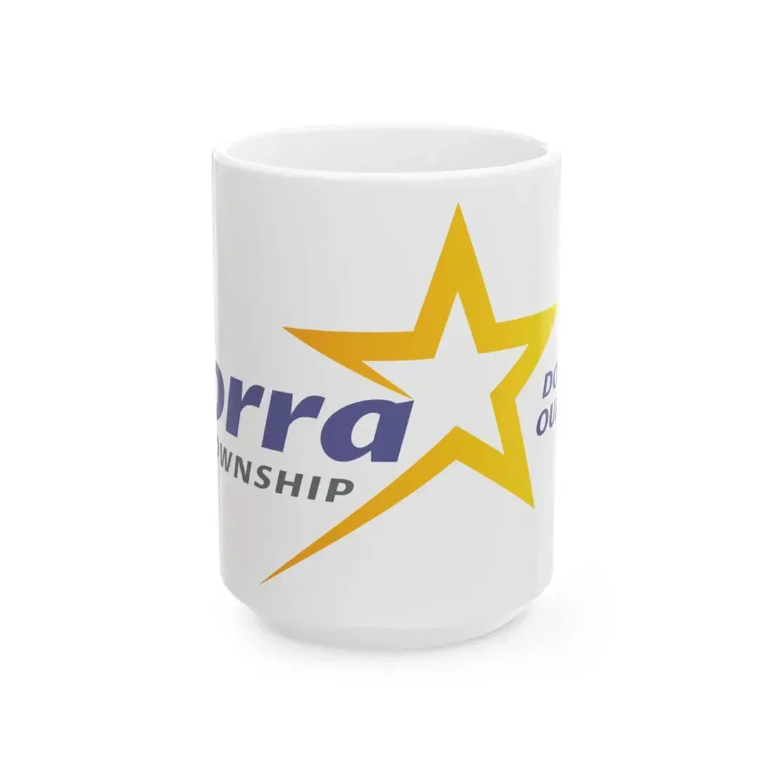 Flag of Zorra Township Canada (Canada) White Coffee Mug 15oz - Go Mug Yourself