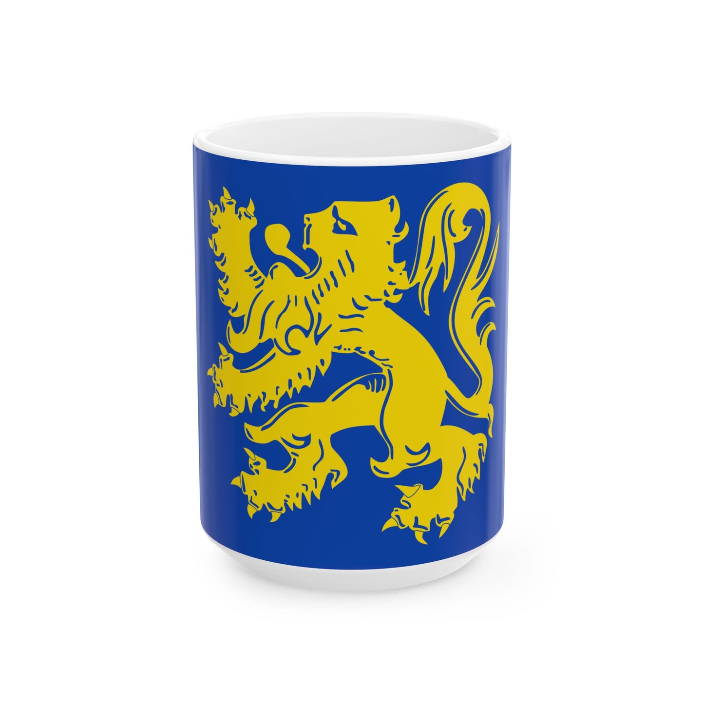 Flag of Zottegem (Belgium) White Coffee Mug-15oz-Go Mug Yourself