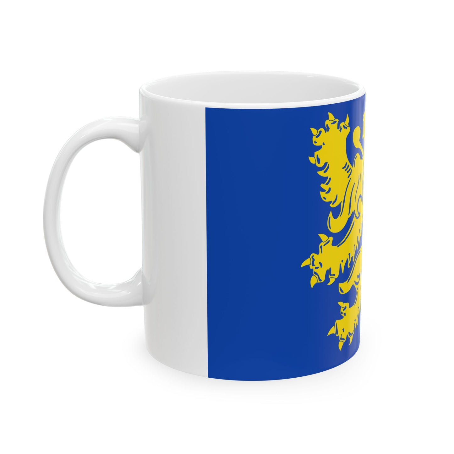 Flag of Zottegem (Belgium) White Coffee Mug-Go Mug Yourself