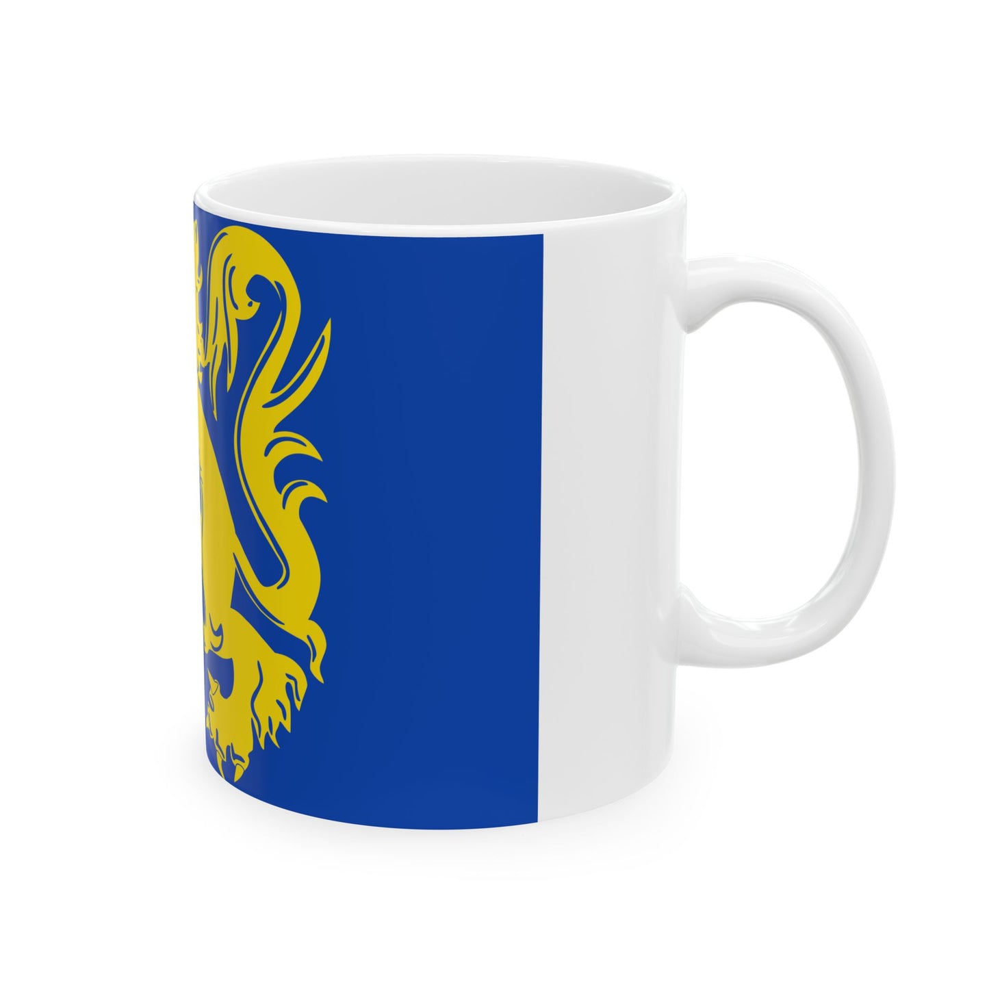 Flag of Zottegem (Belgium) White Coffee Mug-Go Mug Yourself