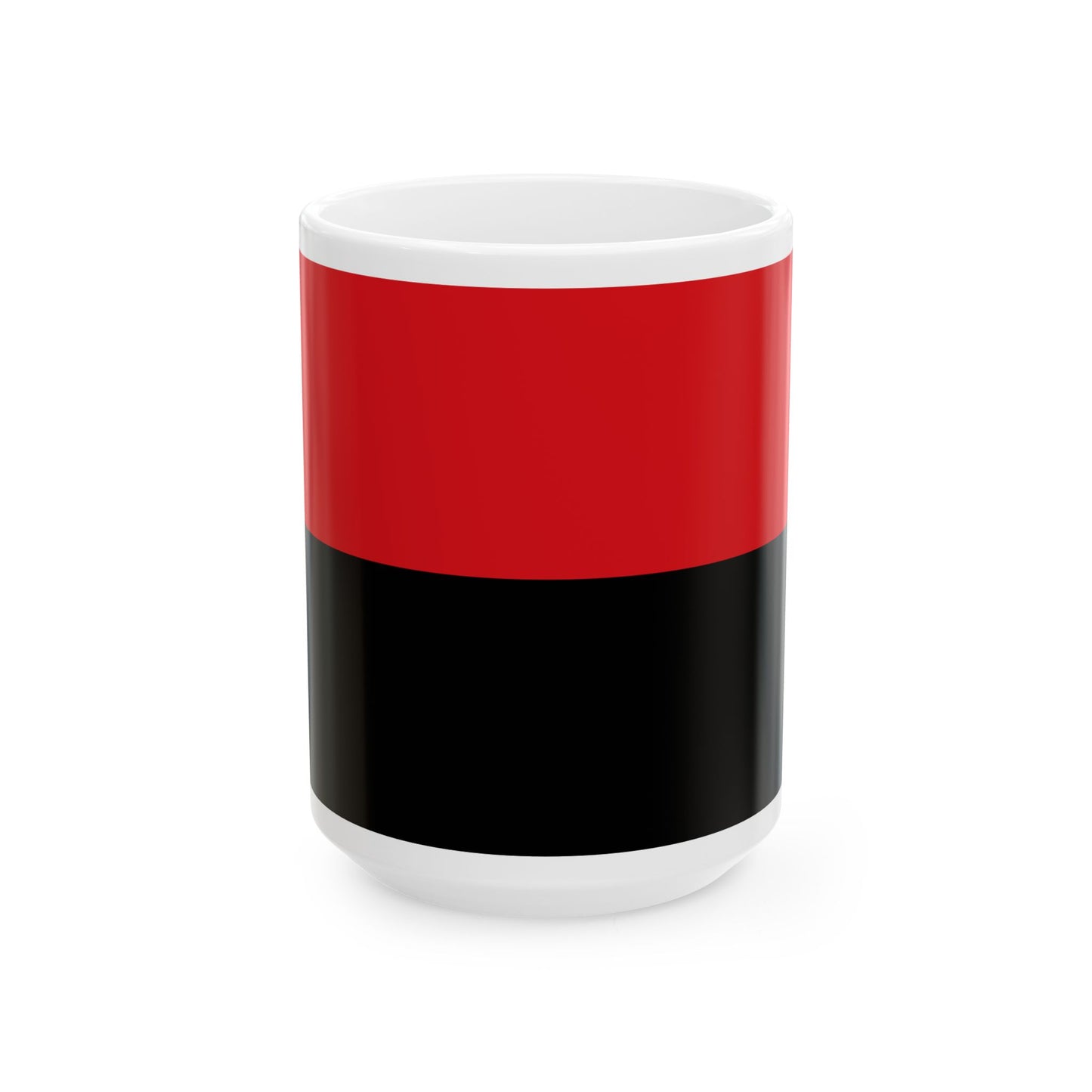Flag of Zoutleeuw (Belgium) White Coffee Mug-15oz-Go Mug Yourself
