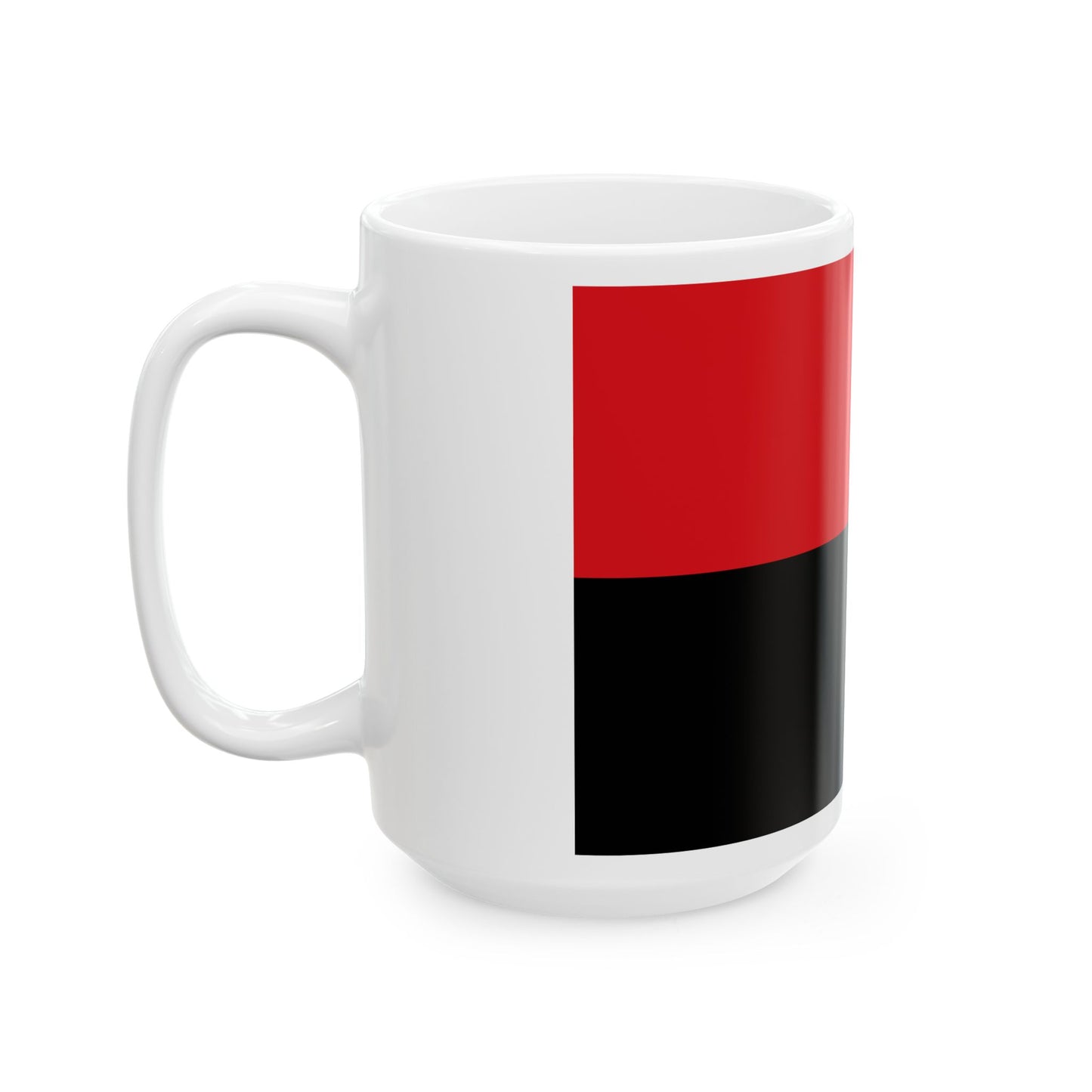 Flag of Zoutleeuw (Belgium) White Coffee Mug-Go Mug Yourself